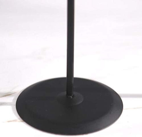 Black Metal Candlesticks Holder for Taper Candles Table Romantic Candle Holders for Wedding Birthday Holiday Dinner Home Bar Decorative...
