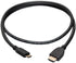 Legrand - C2G Mini HDMI to HDMI Ethernet Cable, 4k High Speed HDMI Cable, Black 60 hz HDMI Cable, HDMI Cable 3 ft, 1 Count, C2G 50619...