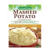 Concord Mashed Potato Garlic & Herb Seasoning Mix, 1.27-ounce Pouch...