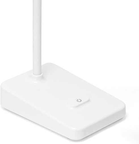LED Desk Lamp, Desk Light, Desk Stand, White, USB Powered, Daylight White, Smartphone Stand Included...