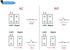 2X Magnetic Reed Switch Normally Open Closed NC NO Door Alarm Window Security/Magnetic Door Switch/Magnetic Contact Switch/Reed Switch,to DC 5V 12...