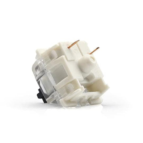 Gateron KS-9 20 Pack Black Switches for Mechanical Keyboards,3-pin White-Shell Supporting SMD RGB Light...