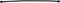 Allstar Performance ALL48355 24" Coated Braided Brake Line with -4 Hose and -4 End...