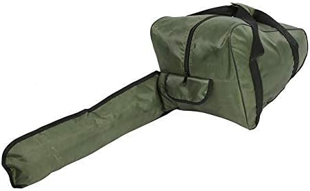 18 Inch Chainsaw Bag Chainsaw Carrying Case Storage Bag Heavy Duty Full Protection Waterproof Oxford Cloth Portable Bag for Lumberjack Red/Black/A...