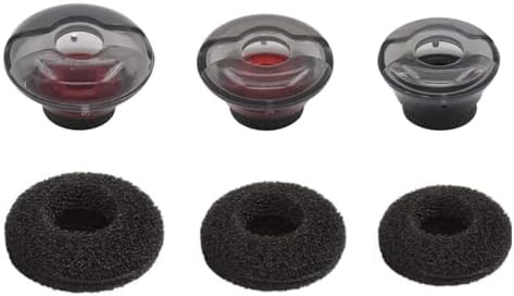 Zotech Replacement Earbuds Eartips Eargels & Foams Set Compatible with Plantronics Voyager 5200 5220 5210 Wireless Bluetooth Headset 3 Pcs Gel Ear...