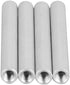 4PCs Aluminum Standoffs Round Tube Extension Support Round Sleeve Connector Rod Bar Stud Tube Nut M4 x 0.7mm Female Threads 60mm Length Robotics A...