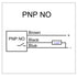 Square Inductive Proximity Sensor SN04-P Normally Open Detection Approach Switch PNP NO with TL PL SN Bracket (Blue, 4 Pack)...