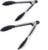 Farberware Classic Mini Nylon Tipped Tongs, Set Of 2, Black...
