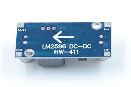 6 Pack LM2596 DC-DC Buck Converter, QEBIDUM LM2596S Adjustable DC to DC Step Down Module DIP SMD Reduced Voltage Stabilizer Input 3.0-40V Output 1...