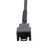 Pack of 2 Full Speed 12V Voltage Step-Up USB to 3-Pin and 4-Pin PC Fan Sleeved Power Adapter Cable...