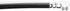 Dynamic Friction Company Front Brake Line Hose 350-47025 For 1969-1971 Chevrolet Camaro, 1969-1971 Pontiac Firebird, 1970-1972 Chevrolet Nova, 197...