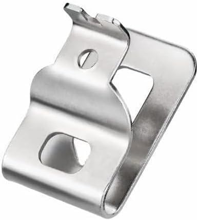 N268241 N086039 Stainless Steel Belt Clips for Dewalt 20V Power Tools, Compatible with, DCD980, DCD985, DCD980L2, DCD985L2,Includes Screws and Dri...