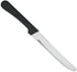 Round Tip Steak Knife with Plastic Handle, 5 Inch Blade -- 12 per Case...