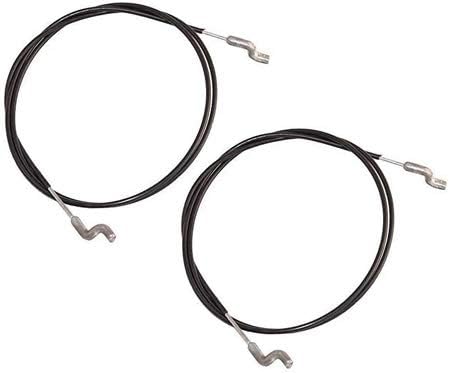 2 Pack 762259, 762259ma, 1501124MA Replacement Auger Clutch Cable for Snowblower...