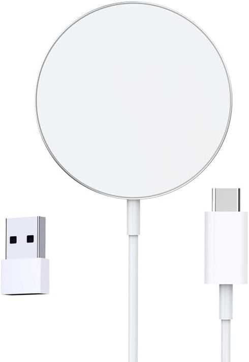 15W Magnetic Wireless Charger for iPhone 12/13/14/15 Series Fast Charging Pad Travel Portable...