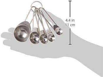Prepworks by Progressive Stainless Steel Measuring Spoons - Set of 5,Silver...