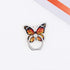 4Pcs Phone Ring Holder Stand, Cute Butterfly Animal Funny 360 Rotation Finger Ring Grip Kickstand Mount for Cellphones and Tablets (Butterfly Ring...