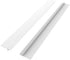 Silicone Kitchen Stove Counter Gap Cover Long & Wide Gap Filler (2 Pack) Seals Spills Between Counters, Stovetops, Washing Machines, Oven, Washer, Dryer - Heat-Resistant and Easy Clean (White)…