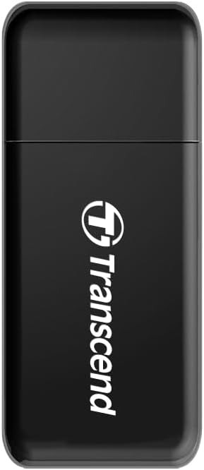 Transcend USB 3.0 SDHC/ SDXC/ microSDHC/ SDXC Card Reader, TS-RDF5K (Black)...