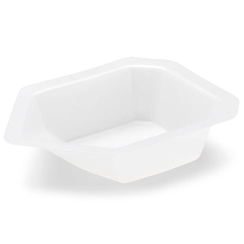Pour Boat Weighing Dish by Globe Scientific, Bendable Polystyrene, Easy Pour Design, Disposable Scale Trays for Weighing & Mixing Liquid & Powder,...