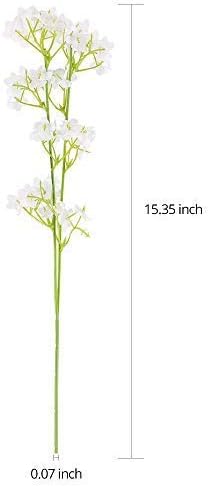 Bringsine Baby Breath Gypsophila Wedding Decoration Bride White Colour Pu Flowers 30 Pieces/lot...