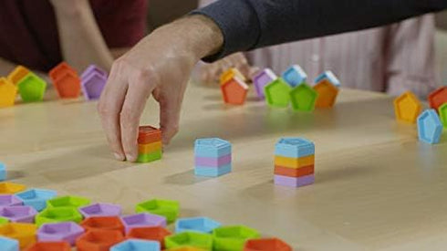 University Games | Stakz, Match-Stack-Win! The Tile-Laying Family Strategy Game for 2 to 4 Players, Ages 6 and Up from (01843)...