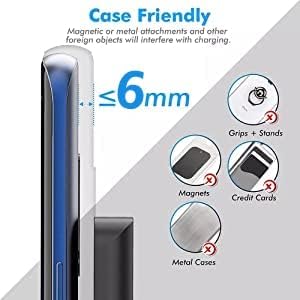 20W Fast Wireless Charger,Wireless Charging Stand Compatible with iPhone 15,15 Pro,14,13,12,11 Series/X/XS/XR/8, Phone Charger for Galaxy S24/S23/...
