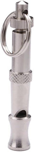 Silver Adjustable Ultrasonic Dog Whistle,Portable Whistle Pet Whistle Supersonic Whistle Dog Whistles for Pet Training?Training and Behavior Aids?...