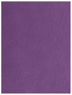 Felt Sheets Craft Sewing DIY Set - Solid Color Sheet Packs - 9 x 12 inches - 8 Ct (Lilac Purple)...