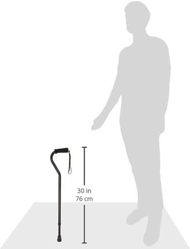 DMI Walking Cane and Walking Stick for Adult Men and Women, FSA Eligible, Lightweight and Adjustable, Ergonomic Hand Grip and Wrist Strap...