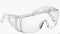 1Pc Clear Safety Glasses Anti-Fog Protective Polycarbonate Eyewear with Impact Resistant Lens Safety Goggles and Eye Protection Goggles for Constr...