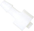 10pcs Female Luer Lock 1/8" PP Hose Barb Adapter for Laboratory Biochemical/Analytical Instruments, Food Machinery and Aquarium Equipment...