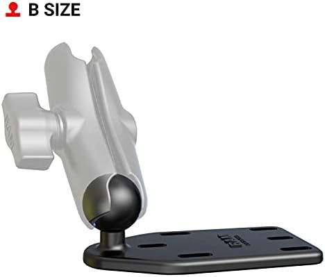 RAM Mounts Offset Reservoir Cover Ball Base RAM-B-346U with B Size 1" Ball...