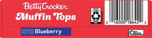 Betty Crocker Muffin Tops Mix, Blueberry, With Topping, 11.9 oz...