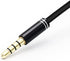 Audio Splitter Cable Y Adapter Micro Headset 3.5mm Male to 2 Female for Headphone Desktop and Laptop (Black)...