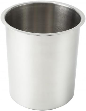 Crestware 2-Quart Stainless Steel Bain Marie, Large, Silver...
