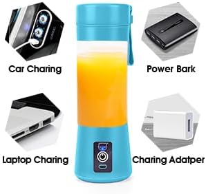 Portable Blender for Shakes and Smoothies, Personal Blender, Travel Lid for Kitchen, Office, Travel, Picnic, Gym & Travel, Personal Size Blenders ...