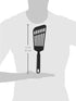 Winco, Black Nylon Fish Spatula, Medium, 12"...