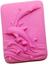 Silicone Soap Mold Dolphin Embossed Handmade Soap Decoration Moulds DIY Plaster Candle Molds Fondant Cake Crafts...
