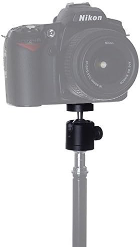 RetiCAM® Mini Ball Head BHA20 - Metal Ballhead 360° Pan 90° Tilt Tripod Mount - BHA20, Aluminum...