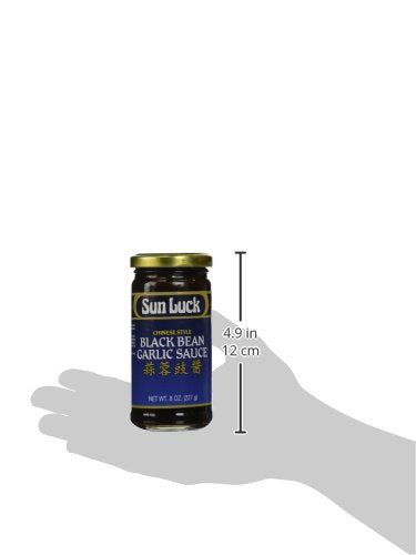 Sun Luck Black Bean Garlic Sauce, 8 oz...