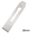 2 Pack 38MM / 1.5inch Wide Replacement Bench Plane Blades Iron Plate Knife for Woodwork Hand Planer Carpentry Edge Trimming Saw DIY Tool Set Parts...