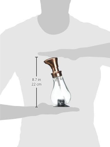 KitchenGrips Cuisipro 13 Ounce Foam Pump Soap Dispenser, Copper...
