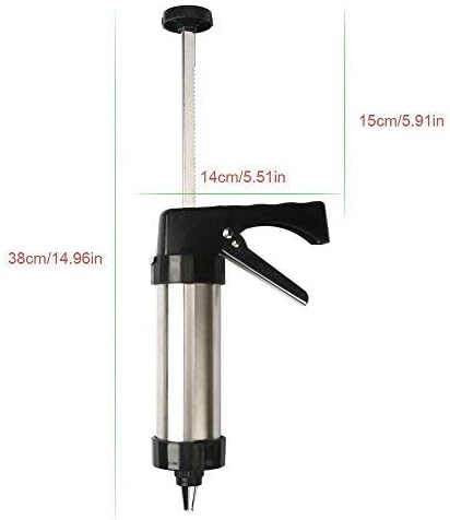 Stainless Steel Cookie Press/Icing Decorating Gun Sets for Biscuit/Cake Decoration...