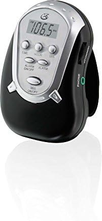 GPX R300S Am/FM Armband Radio with Earbuds,Black...
