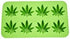 Fairly Odd Novelties Cannabis Marijuana Pot Leaf Shape Stoner Ice Cube Tray Mold Novelty Gag Gift, One Size, Green...
