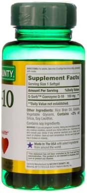 Nature's Bounty Co Q-10 100 mg Dietary Supplement Softgels - 75 ct, Pack of 2...