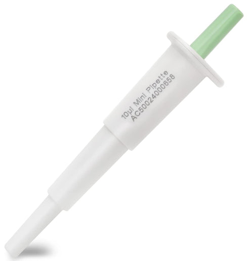 ONiLAB Mini Fixed Volume Pipette Manual Single Channel Pipettor, Laboratory Micro Pipette ?Micropipette Volume 10?l Light Green...