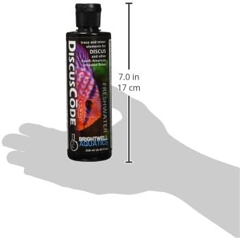 Brightwell Aquatics DiscusCode - Trace & Minor Elements for Discus & Other South American Riverine Fishes 250-ml...