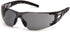 Pyramex Fyxate Safety Glasses, Gray H2MAX Anti-Fog Lens...